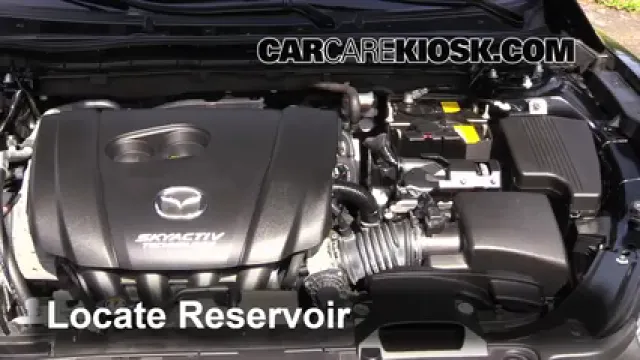 2015 Mazda 6 Sport 2.5L 4 Cyl. Sedan (4 Door) Liquide essuie-glace Ajouter du liquide